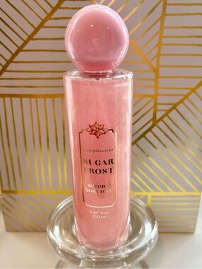 ✨🍬 Simple Pleasures Sugar Frost Shimmer Body Finish Full Size NIB 🍬